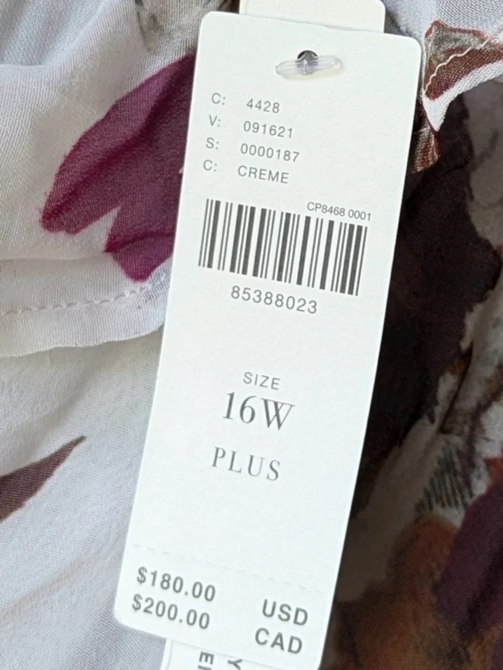 NWT Anthropologie V-Neck Floral Tiered Ruffle Prairie Dress 
(Sz 16 Plus) - Picture 15 of 15